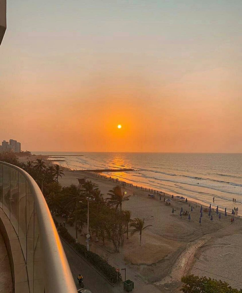 atardecer