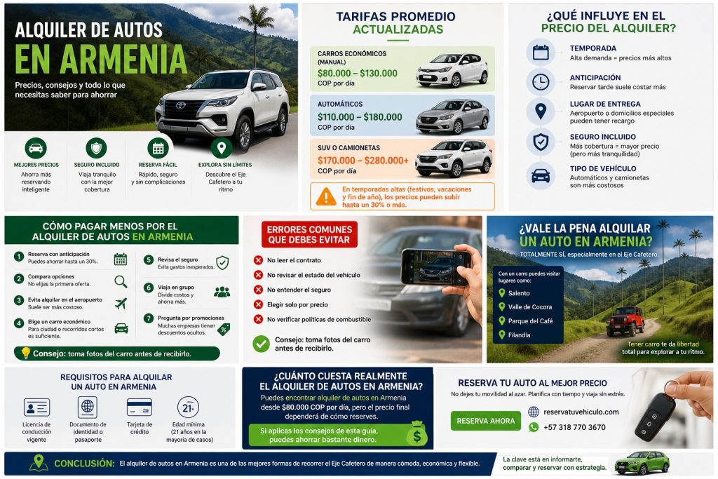 alquiler de carros en el eje cafetero 