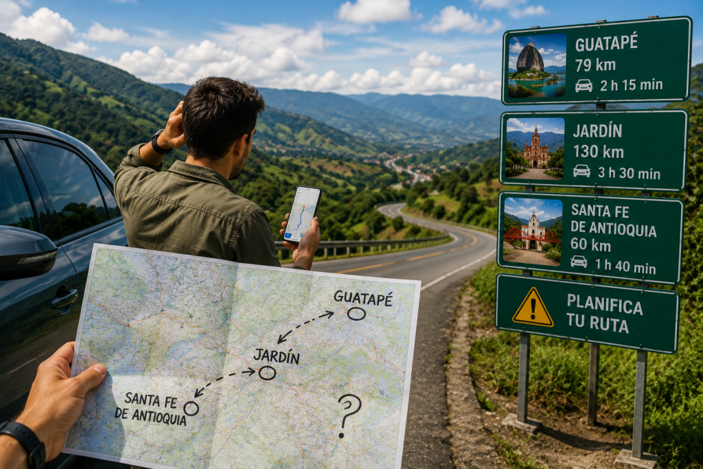 viaje por Guatapé desde Medellín antioquia