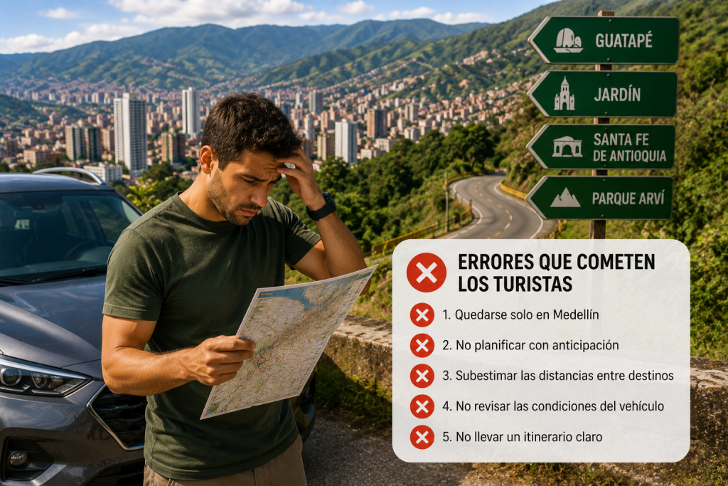 medellin poblado carros en alquiler 