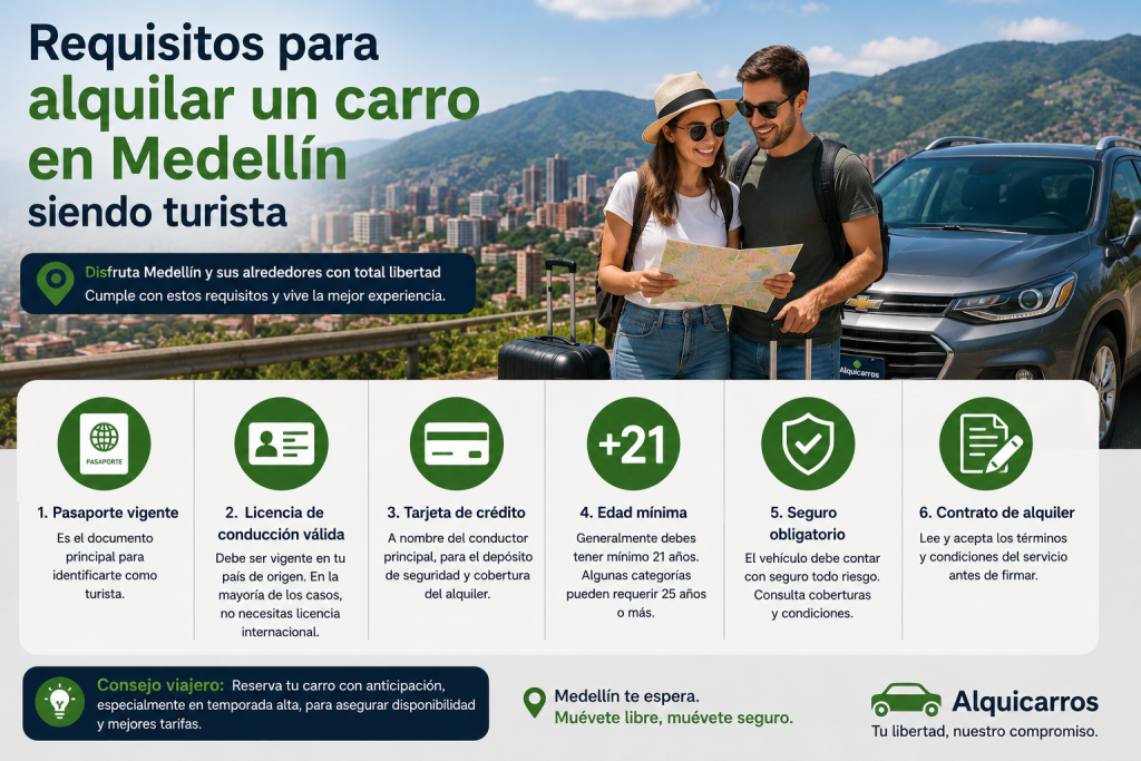 alquiler de carros particulares Medellín vehículo familiar